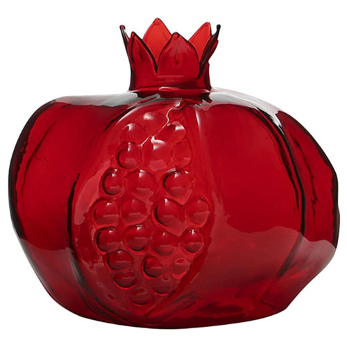 VOSAREA Pomegranate Shaped Vase Glass Hydroponics Planter Flower Vase Glass Bud Vase Flower Bottle for Flowers Arrangement (Red) VOSAREA Pomegranate Shaped Vase Glass Hydroponics Planter Flower Vase Glass Bud Vase Flower Bottle for Flowers Arrangement (Red)