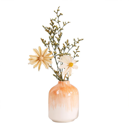 Ceramic Vase for Home Decor,Ceramic Vase, Dried Flower Vase, Living Room Decoration, Flower Arrangement Decoration Shooting Props,The Best Gift (Orange) Ceramic Vase for Home Decor,Ceramic Vase, Dried Flower Vase, Living Room Decoration, Flower Arrangement Decoration Shooting Props,The Best Gift (Orange)
