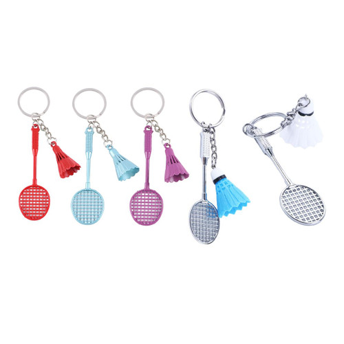 Leadigol Shuttlecock Keyrings With Racket,Cute Sport Pendant Keyring,Badminton Racket Keychain,Badminton Lovers Alloy Badminton Key Chain Car Bag Pendant Keyring Leadigol Shuttlecock Keyrings With Racket,Cute Sport Pendant Keyring,Badminton Racket Keychain,Badminton Lovers Alloy Badminton Key Chain Car Bag Pendant Keyring
