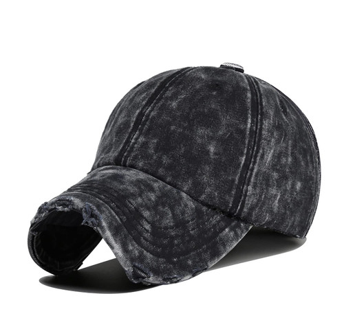 Men's Cotton Baseball Cap Washed Distressed Dad Hat Vintage Low Profile Trucker Hat Classic Adjustable Soft Plain Hat Unstructured Golf Hats Unisex Black Men's Cotton Baseball Cap Washed Distressed Dad Hat Vintage Low Profile Trucker Hat Classic Adjustable Soft Plain Hat Unstructured Golf Hats Unisex Black