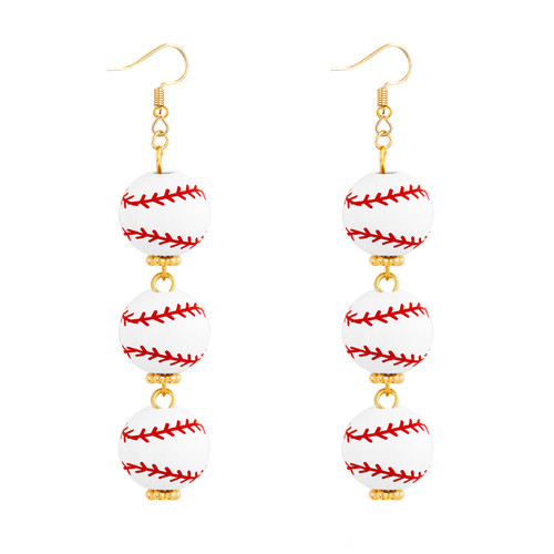Baseball Earrings for Women 3D Baseball Drop Earring Baseball Bat Dangle Earrings Baseball Jewelry for Women Mom Fan Gift (3D ball) Baseball Earrings for Women 3D Baseball Drop Earring Baseball Bat Dangle Earrings Baseball Jewelry for Women Mom Fan Gift (3D ball)