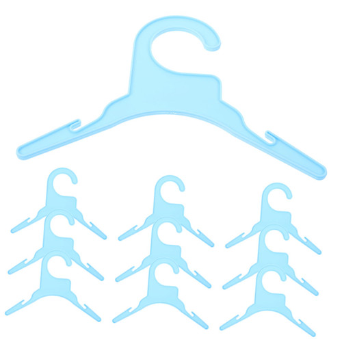 FOMIYES 10pcs Dog Clothes Drying Rack Clothes Hanger Dog Skirt Hangers Dog Clothing Rack Small Drying Rack Cat Hangers Mini Hanger Dog Clothing Hangers Small Hanger The Cat Pet Plastic