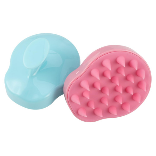 HAKIDZEL 2pcs Massage Shampoo Brush Hair Scalp Brush Silicone Hair Scrubber Head Massager Scalp Head Scalp Massage Brush Massage Hair Comb Silicone Cleaning Brush pp Shampoo Comb Care Child