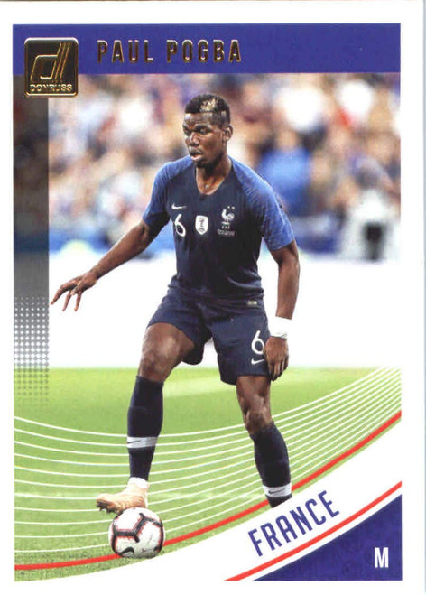 2018-19 Donruss #133 Paul Pogba France Soccer Trading Card