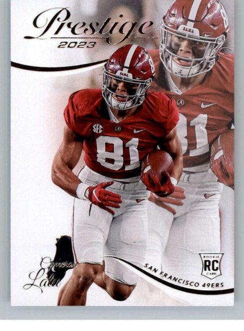 2023 Panini Prestige #317 Cameron Latu RC Rookie San Francisco 49ers NFL Football Trading Card 2023 Panini Prestige #317 Cameron Latu RC Rookie San Francisco 49ers NFL Football Trading Card