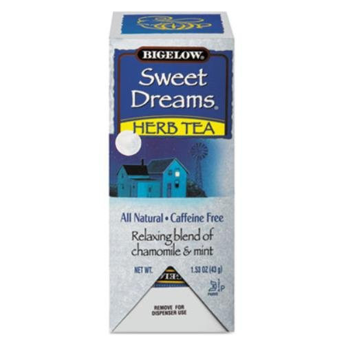Bigelow Single Flavor Tea, Sweet Dreams, 28/Box