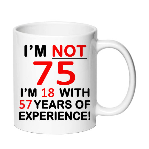 75th Birthday Gifts for Women, 1948 Birthday Gifts for Women Men, Gifts For 75th Birthday, 75 Year Old Coffee Mug Gifts for Birthday for Boss Grandma Friends Mom Dad Sister (75th birthday present)