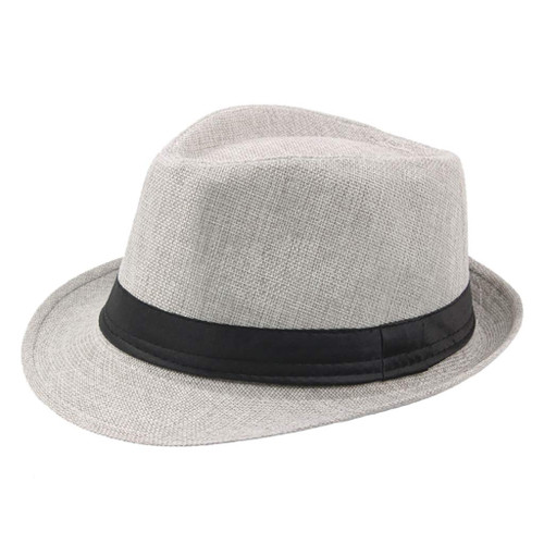 Men's Vintage Wide Brim Fedora Hat Belt Buckle Wool Fedora Hat Roll up Hat Belt Buckle Fedora 2022 Fashion Panama Cap