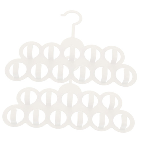 FONDOTIN 2pcs Coat Hanger Wall Garment Rack Closet Clothing Organizer Laundry Drying Rack Tie Holder Organizer Closet Belt Denim Belt Bra Hanger for Closet Man Pp Wardrobe Hanger Rack White FONDOTIN 2pcs Coat Hanger Wall Garment Rack Closet Clothing Organizer Laundry Drying Rack Tie Holder Organizer Closet Belt Denim Belt Bra Hanger for Closet Man Pp Wardrobe Hanger Rack White