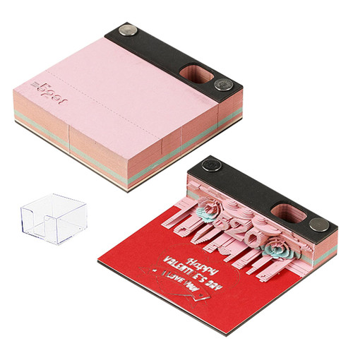 3D Memoscape, Time Piece Calendar 2024, 3D Desk Calendar 2024, Time Piece Calendar, 3D Art Calendar 2024, Time Piece Calendar Table Memo Pad Decoration for Christmas, Thanksgiving, Anniversary