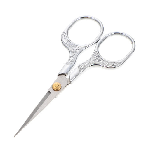 Tofficu Stainless Steel Scissors Embroidery Scissors Vintage Scissors Trimming Scissors Thread Shears Cross Cutting Scissors Diy Craft Scissor Stainless Steel Sewing Scissor Tailor Scissor