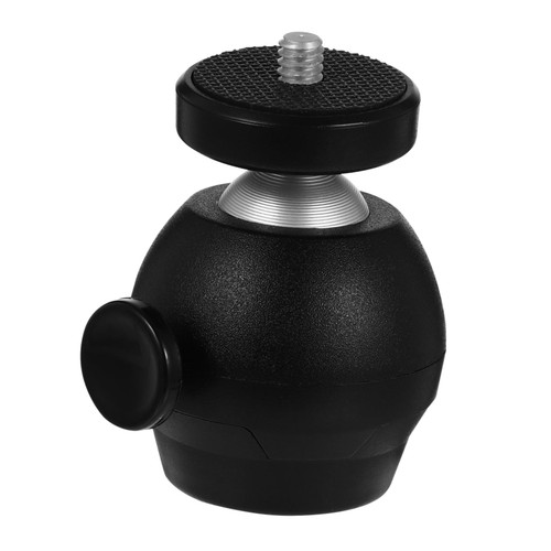 MERRYHAPY Tripod Ptz Tripod for Camera 1/4 Screw Camera Holder Camera Tripod Bracket Camera Head Mount Mini Tripod Bracket Camera Tripod Stand Small Cloud Platform Adjustable Aluminum Alloy