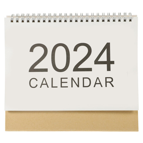 Lurrose 2024 Desk Calendar from September 2023 to December 2024 Mini Flip Desktop Calendar 2023-2024 Monthly Daily Planner Desktop Calendar for Home Office School