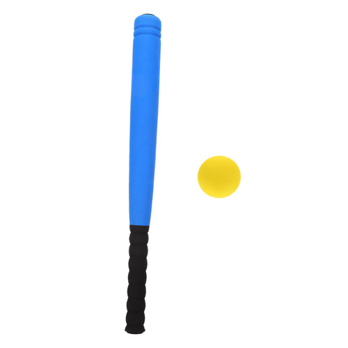 TOYANDONA Children's Baseball Bat Baseball Balls and Bats Toy Baseball Bat Soft Baseballs for Kids Baseball Bat and Ball Kids Baseball Toy Suit for Kids Blue Outfit Foam Suite Toddler Small