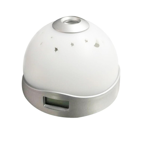 RORPOIR 7 Clocks for Kids Electric Alarm Clock Kids Alarm Digital Clock Bed Shaker Alarm Clock Kid Clock Travel Alarm Clock Projection Clocks Ceiling The Lazy Number White Office