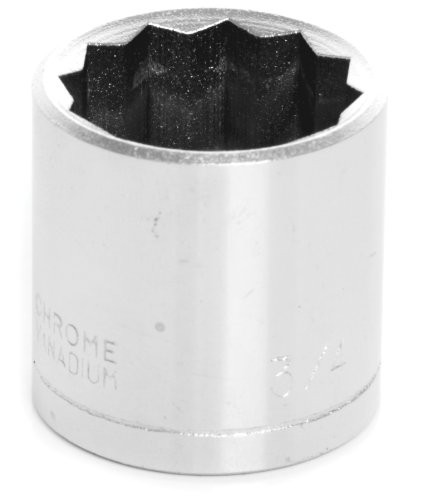 Performance Tool W38524 3/8" ive 12-Point Socket, 3/4"
