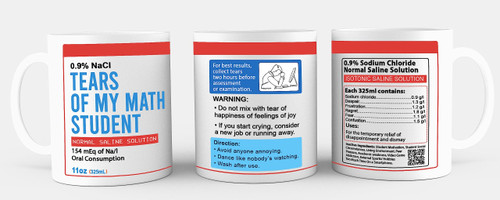 Tears Of My Math Student Mug, Funny Gift For Math Teacher, Funny Math Student Mug, Funny Student Tears Mug, Teacher Appreciation Gift, Student Gift, Funny Mug Gift Teacher, Graduation Mug, 2 11oz