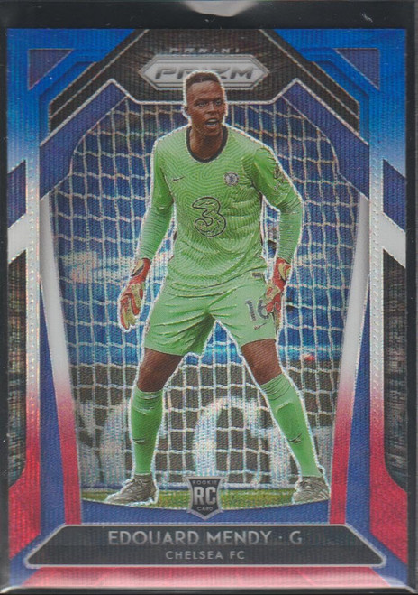2020-21 Prizm Edouard Mendy Chelsea Rookie PRIZM Soccer Card #211