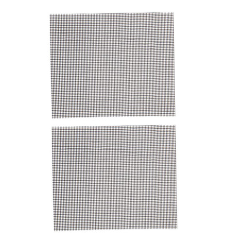 Mobestech 2pcs Mesh Grill Mat Wire Cooling Rack Stainless Steel Grill Wire Baking Rack Baking Net Rack Stainless Steel Baking Rack Outdoor Grill Cooking Grill Mesh BBQ Mat Oven PTFE