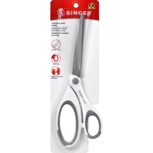SINGER Fabric Scissors, 9.5" Dressmaker Shears with Comfort Grip Handles SINGER Fabric Scissors, 9.5" Dressmaker Shears with Comfort Grip Handles