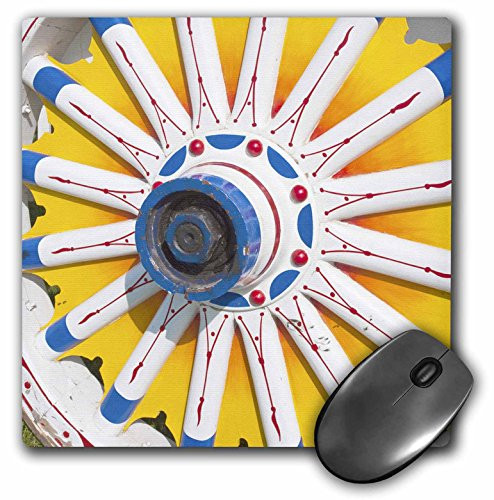 3dRose LLC 8 x 8 x 0.25 Inches Mouse Pad, Wisconsin, Circus Wagons at Great Circus Parade Michael Defreitas (mp_97194_1)