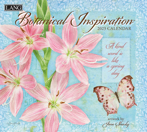 LANG BOTANICAL INSPIRATION 2023 WALL CALENDAR