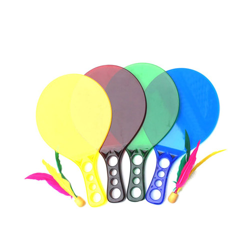 Milisten 1 Pair Racquets for Beach Ball Beach Ball Paddle Beach Ball Racket Badminton Racquet Badminton Paddle Pong Paddle Children's