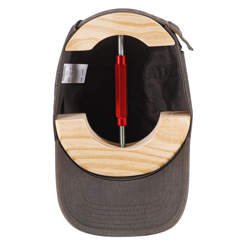 Hat Stretcher for Men Cowboy Baseball Caps Hat Jack Stretcher for Fitted Hat with Turnbuckle Adjustable Wooden Heavy Duty Hats Shaper Extender