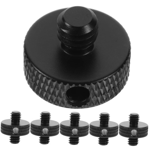 KJHBV 6pcs Camera Fixing Screw Tripod Mount Screw 1/4 Tripod Mount Screw Replacement Tripod Screw Camera Accessories Camera Holder 1/4 Camera Mount Screw Part SLR Camera Aluminum Alloy