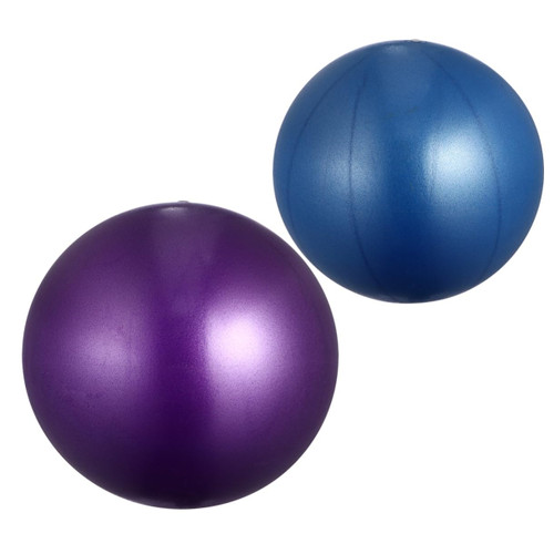 Sosoport 2pcs Barre Stability Exercise Ball Core Training Pilates Training Ball Gym Yoga Birthing Workout Balls for Exercise Balance Exercise Ball Chair Posture Massage Net Bag Fitness