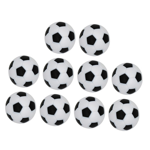 HONMEET 10pcs Table Soccer Tabletop Game Balls Foosball Table White Football Table Foosball Official Tabletop Table Football Balls Kids Soccer Kid Toys Resin Balls Foam Ball Child Sports