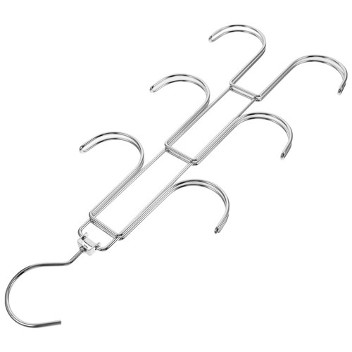 GATHINESS Wardrobe Multi Hook Hanger Tie Hanger Hanging Handbag Organizer Closet Organizer Hangers with Hooks Multi Purpose Hanger Hanging Purse Organizer for Closet to Rotate Iron Rotatable