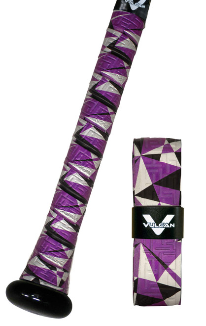 Vulcan Sporting Goods Co. 1.00mm Bat Grips/Purple Night