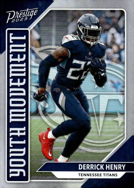2023 Panini Prestige Youth Movement #14 Derrick Henry Tennessee Titans NFL Football Trading Card
