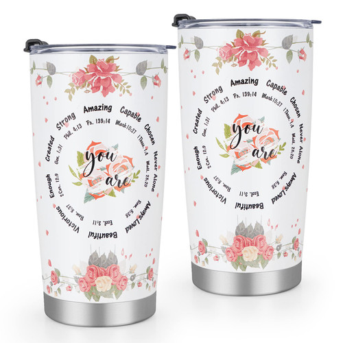 LiqCool Christian Gifts for Women, Religious Gifts for Women Christian Faith, Gifts for Christian Women Mom Grandma Teacher Friend Sister Tumbler Cup, Christian Gifts for Mom Insulated Tumbler, 20oz LiqCool Christian Gifts for Women, Religious Gifts for Women Christian Faith, Gifts for Christian Women Mom Grandma Teacher Friend Sister Tumbler Cup, Christian Gifts for Mom Insulated Tumbler, 20oz