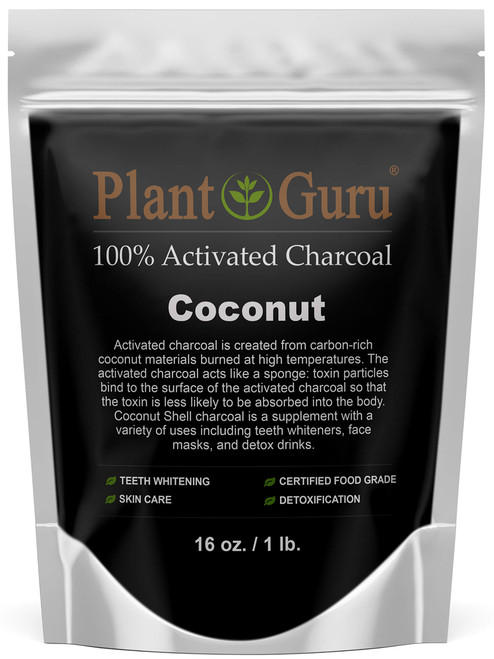 Activated Charcoal Powder 1 lb. Coconut - Food Grade Kosher Non-GMO - Teeth Whitening, Facial Mask and Soap Making. Promotes Natural Detoxification and Helps Digestion Activated Charcoal Powder 1 lb. Coconut - Food Grade Kosher Non-GMO - Teeth Whitening, Facial Mask and Soap Making. Promotes Natural Detoxification and Helps Digestion