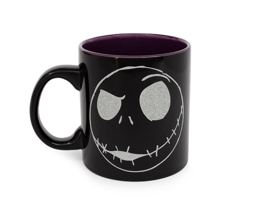 Silver Buffalo The Nightmare Before Christmas Jack Skellington Ceramic Mug | Holds 20 Ounces