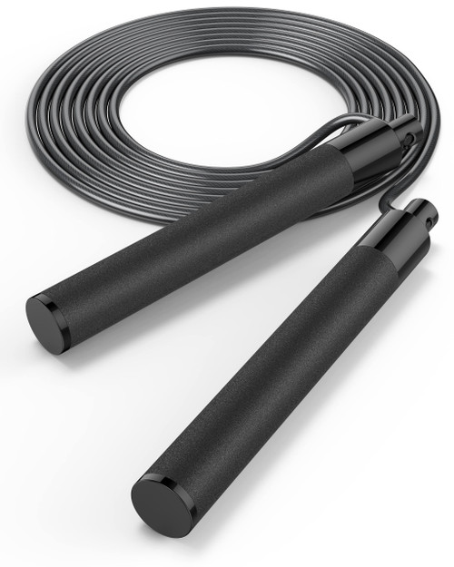 Aceieon Professional Jump Rope for Fitness and Exercise, Adjustable Handles with Ball Bearing, Tangle-Free Skipping Rope for Crossfit, Gym, Cardio and Endurance Training, Jumping Rope for Workout Aceieon Professional Jump Rope for Fitness and Exercise, Adjustable Handles with Ball Bearing, Tangle-Free Skipping Rope for Crossfit, Gym, Cardio and Endurance Training, Jumping Rope for Workout