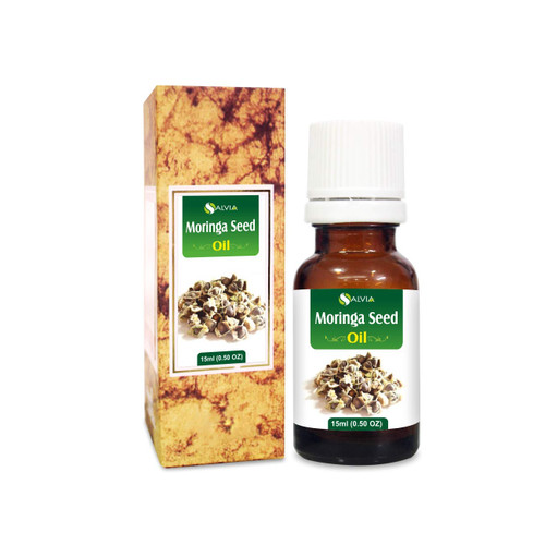 Moringa Seed (Moringa-Oleifera) Pure Natural Aromatherapy Therapeutic Uncut Undiluted Carrier Oil (15 ML)
