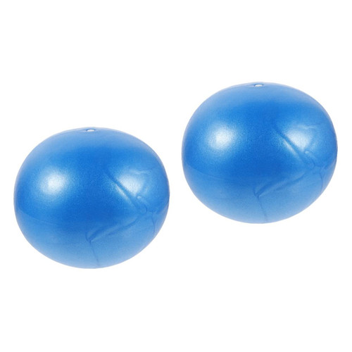 Kisangel 2pcs Pilates Ball Workout Ball for Women Gym Exercise Ball Workout Ball for Stability Training Exercise Ball Yoga Ball Bender Ball Balance Ball Fitness PVC Small Exercise Supplies