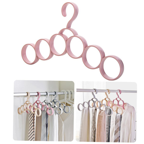 Cabilock 1pc Clothes Rack Hangers Scarf Tie Hanger Closet Organizer Hanger Multifunction Hanger Coat Hanger Silk Scarf Tie Rack