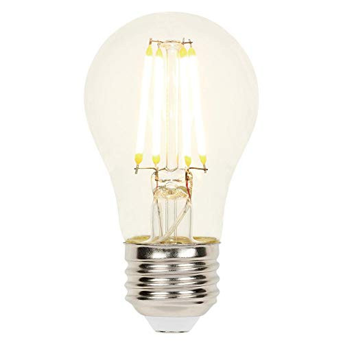 Westinghouse Lighting 4316600 4.5 (40-Watt Equivalent) A15 Dimmable Clear Filament, Medium Base LED Light Bulb,