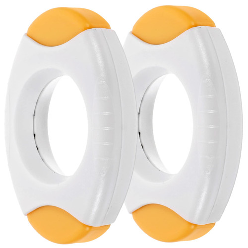 FUNOMOCYA 2pcs Eggshell Cutter Boiled Egg Opener Egg Shell Separator Egg Shell Cutter Egg Topper Eggshell Scissors Egg Piercer Metal Scissors Egg Crackers Separator Perfect Abs Pigeon Eggs