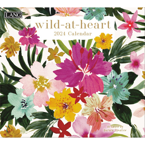 LANG Wild At Heart 2024 Wall Calendar (24991002012)