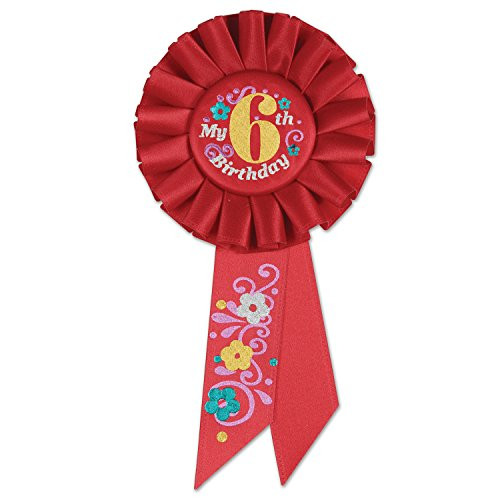 Beistle RS056R Party Supplies, 3" x 6"", Multicolored