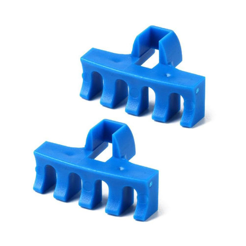 Fogun 2PCS Badminton Racket Stringing Racquet Load Spreader Adapter Attachment Plastic Badminton Racket Stringing Machine Tool Badminton Racket Stringing Tool