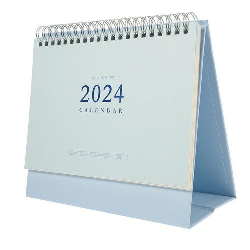 NUOBESTY Desk Calendars Desktop Calendar Tabletop Desk Calendar Note Desk Calendar Tabletop Calendar Home Accessory Household Monthly Calendar Paper Office Vertical Small Calendar