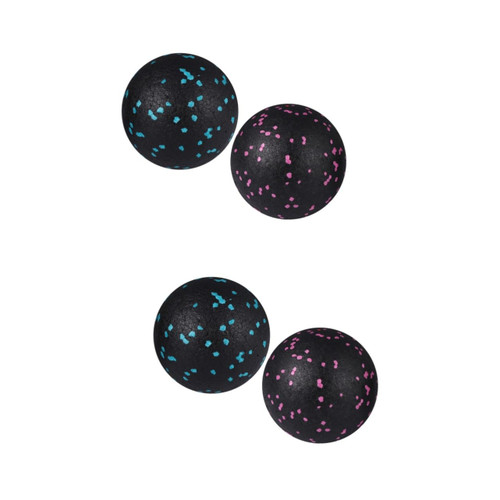 BESPORTBLE 4 Pcs Fascial Massage for Back Masajeador De Pies Trigger Point Massage The Guncle Yoga Roller Yoga Balls Rollators Muscle Roller Foot Muscle Massager Arched Fitness Penalty Kick