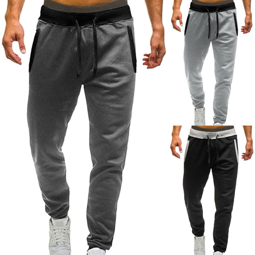 FLOSHO Sweatpants for Men, Men's Lightweight Jogger Pants Workout Gym Running Pants with Zipper Pockets for Athletic Casual A0241