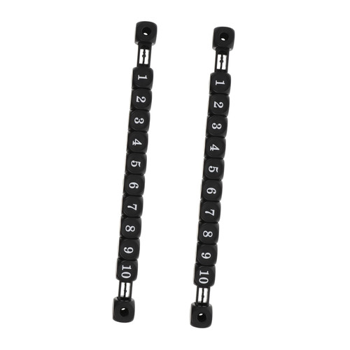 HEALEEP 2pcs Scorer Table Soccer Score Board Game Score Counter Kids Football Game Scoring Rack Air Hockey Goal Counter Scoring Counters Foosball Plastic Football Machine Child Puzzle